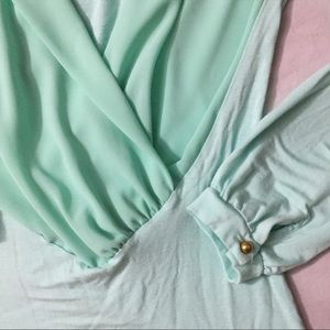 NWOT Arden B mint colored top, super cute!
